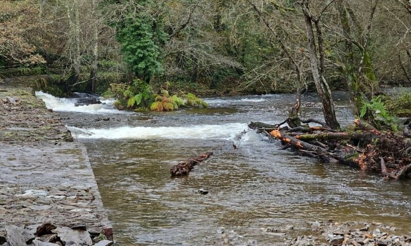 Rematadas as obras de restauración do azude da área recreativa da Presa, financiadas pola Xunta de Galicia