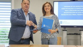 A Xunta destina preto de 50.000€ á posta en valor da contorna fluvial da área recreativa da presa