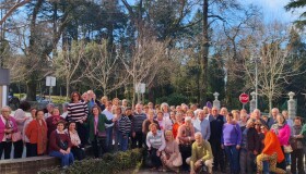 Un total de 86 veciños e veciñas de Frades desfrutan dunha excursión polo norte de Portugal