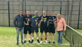 Manuel Rey Alvela e Dani Quinteiro gañan o Campionato de Pádel do Concello de Frades por segundo ano consecutivo
