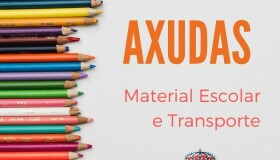 O Concello de Frades convoca as axudas para transporte e para material escolar dirixidas a familias cunha renda per cápita inferior a 600 €
