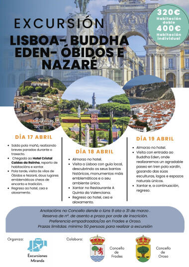 Un total de 86 veciños e veciñas de Frades desfrutan dunha excursión polo norte de Portugal