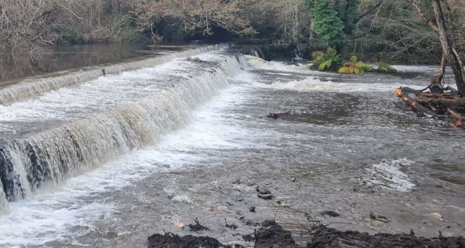 Rematadas as obras de restauración do azude da área recreativa da Presa, financiadas pola Xunta de Galicia