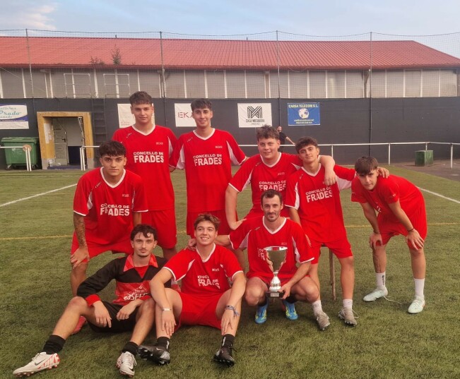 O equipo “Moar Boys” gaña o Maratón de Fútbol 7 do Concello de Frades