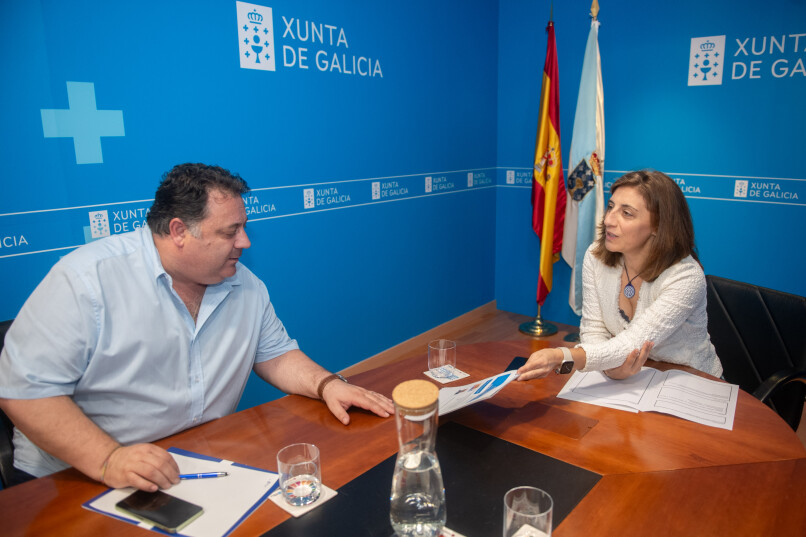 A Xunta e o Concello de Frades estudan vías de colaboración para ampliar a ETAP de Ponte Carreira