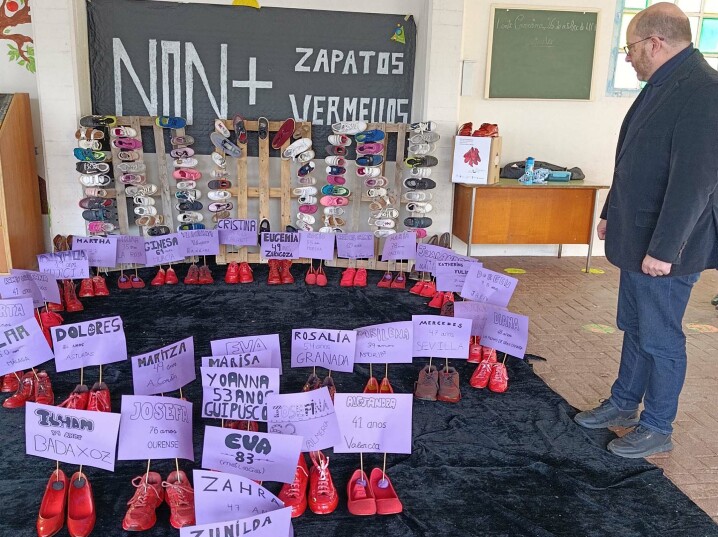 A rapazada do CPI Ponte Carreira participa na campaña “Pasos firmes, pasos seguros”